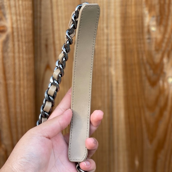 SOLD Chanel 19 Dark Beige Lambskin Small Flap Bag - Picture 9 of 13